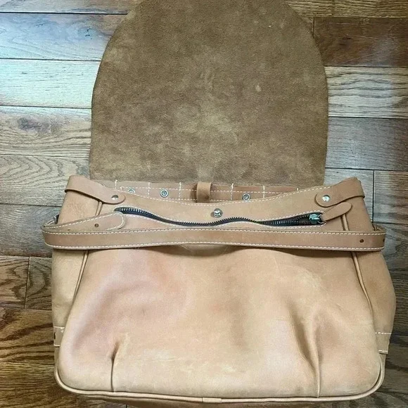 Vintage The J Peterman Couterfeit Mailbag